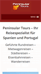 Mobile Screenshot of peninsulartours.com